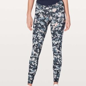 Lululemon Spring Bloom Wunder Under Tights Size 12